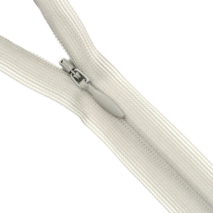 YKK INVISIBLE MESH ZIP COL 576 WARM GREY