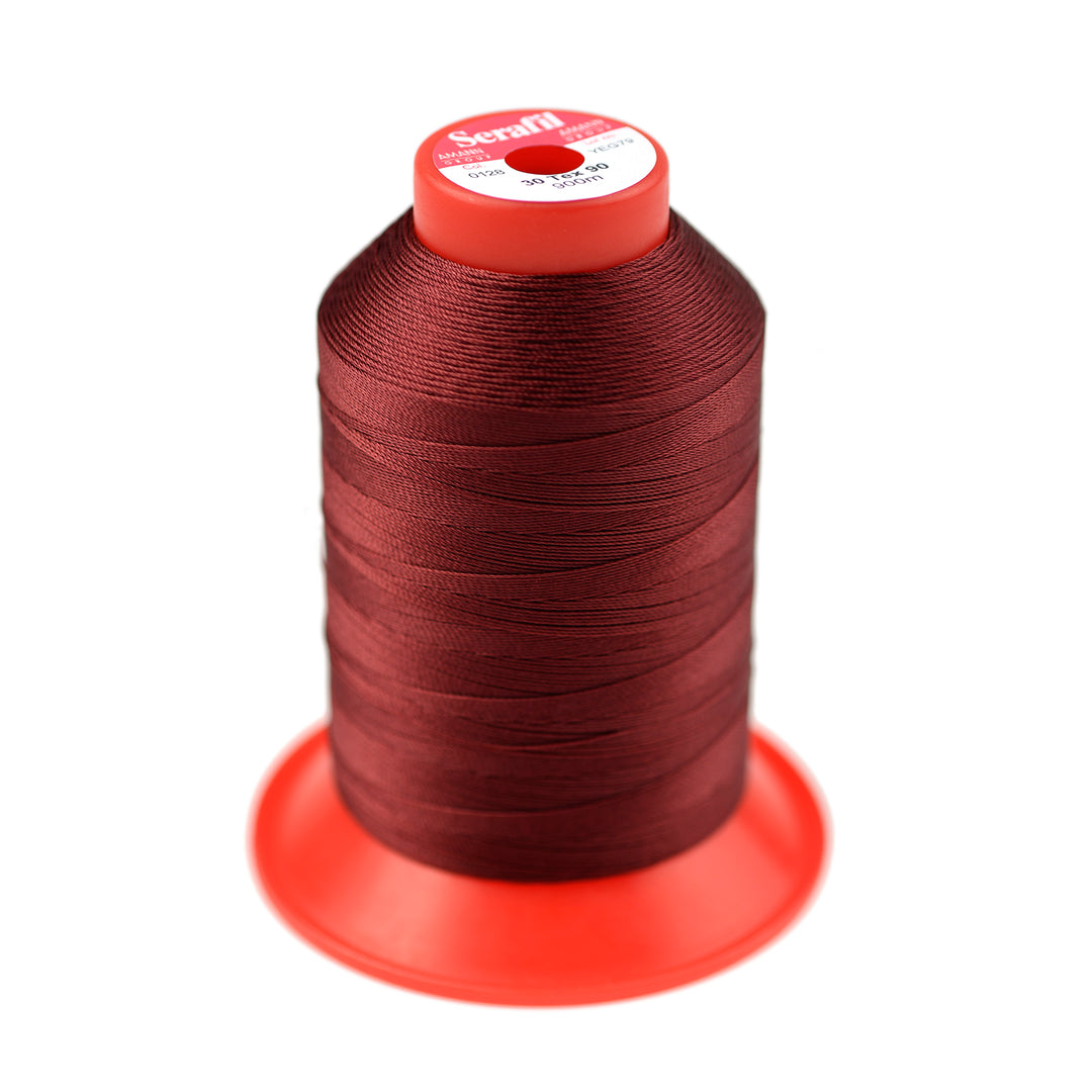 SERAFIL TKT 30 THREAD FOR LEATHER & THICK FABRICS COL 0128