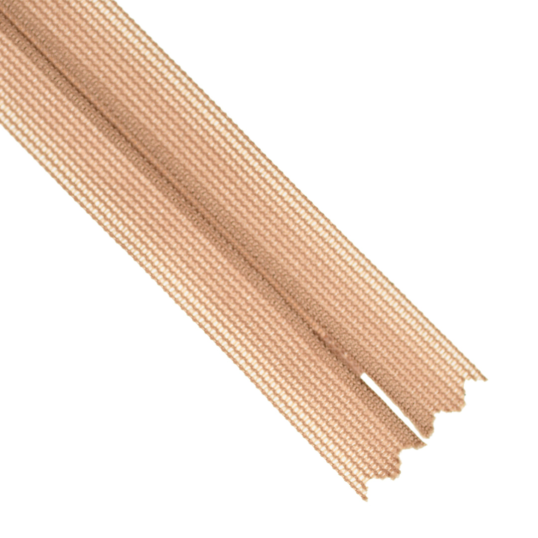 YKK INVISIBLE MESH ZIP COL 188 TOFFEE