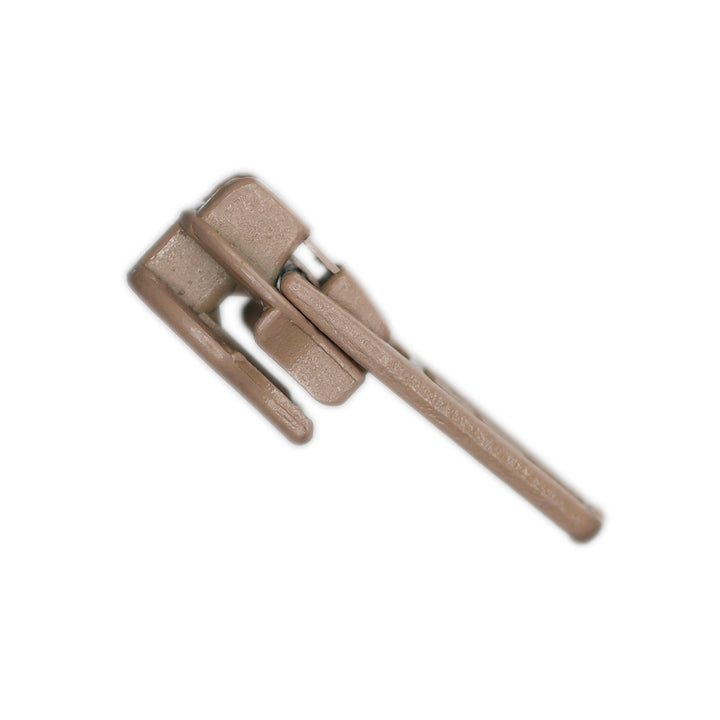 STANDARD SLIDER FOR (NON-YKK) NYLON COIL ZIPS - BEIGE