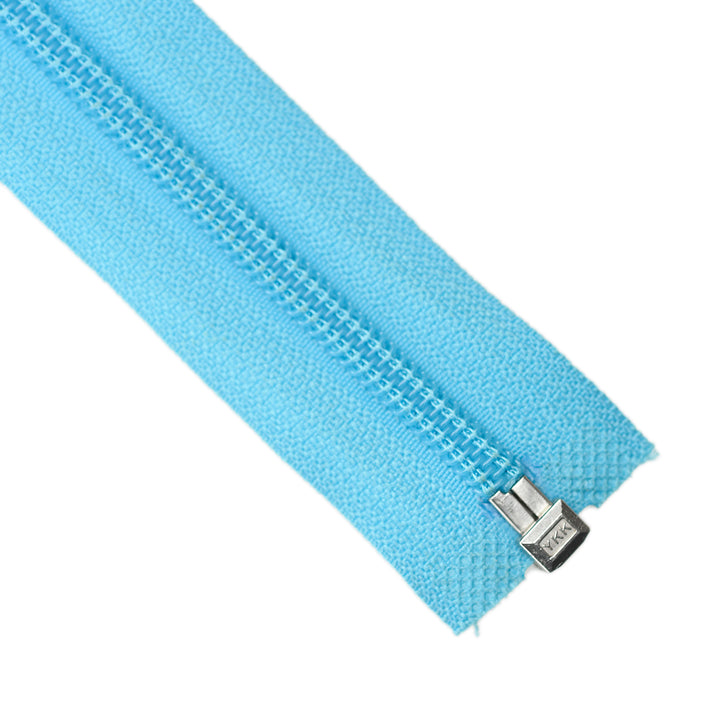 YKK NYLON OPEN-END ZIP NO.5 COL 833 BONDI BLUE