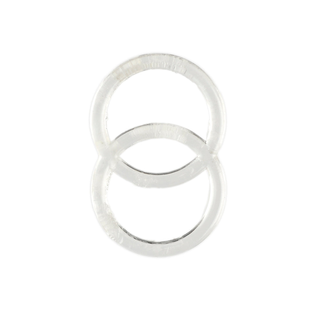 FIGURE-8 PLASTIC FITTING CLEAR