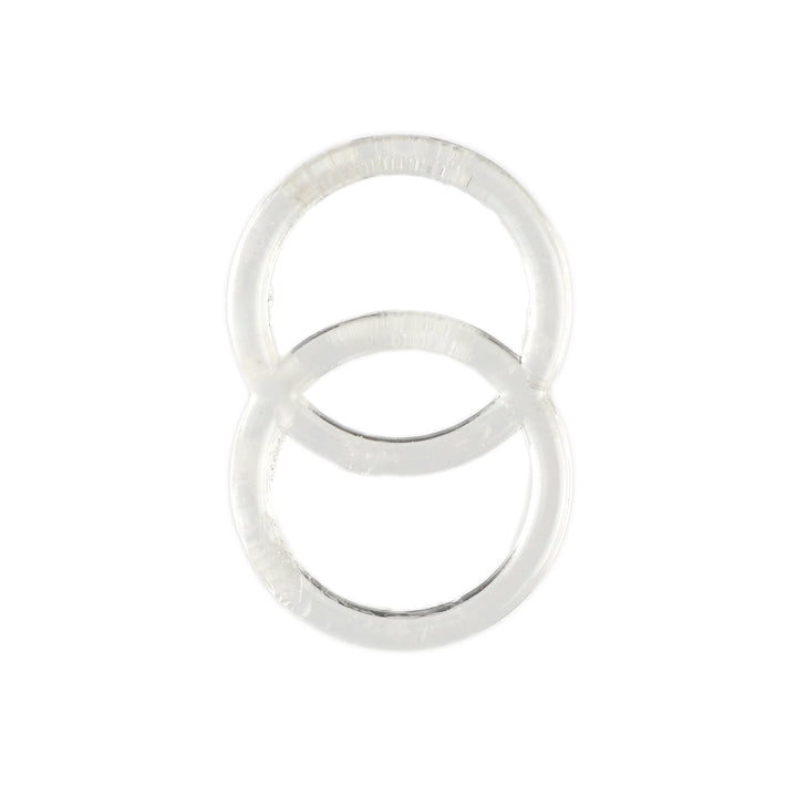 FIGURE-8 PLASTIC FITTING CLEAR