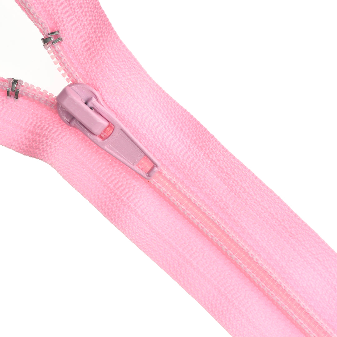 NYLON OPEN-END ZIP NO.5 COL PINK