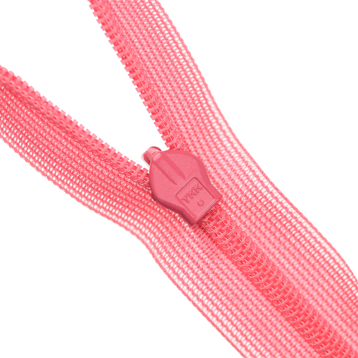 YKK INVISIBLE MESH ZIP COL 815 BLOSSOM PINK