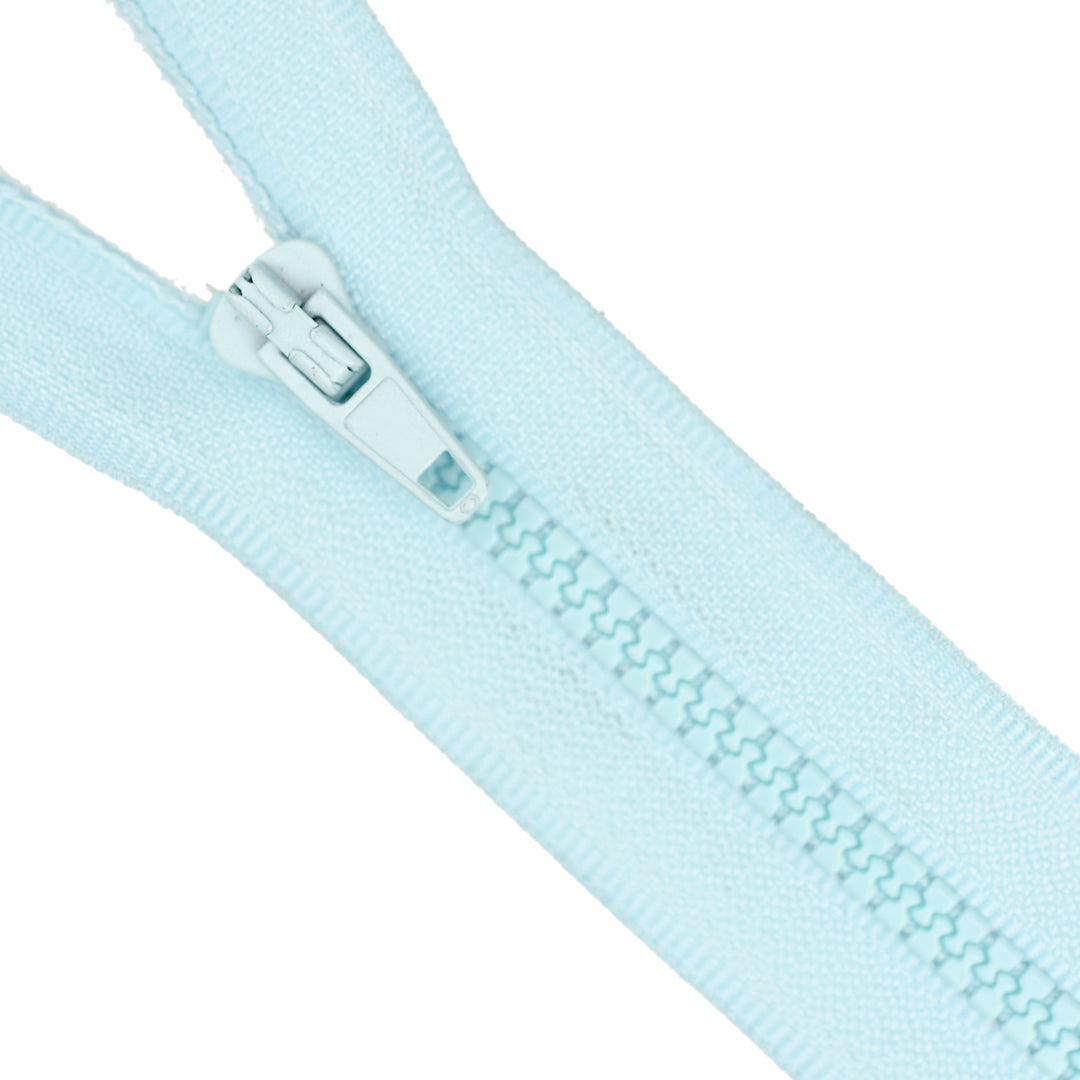 CHUNKY CLOSED-END ZIP NO.3 COL ICE BLUE