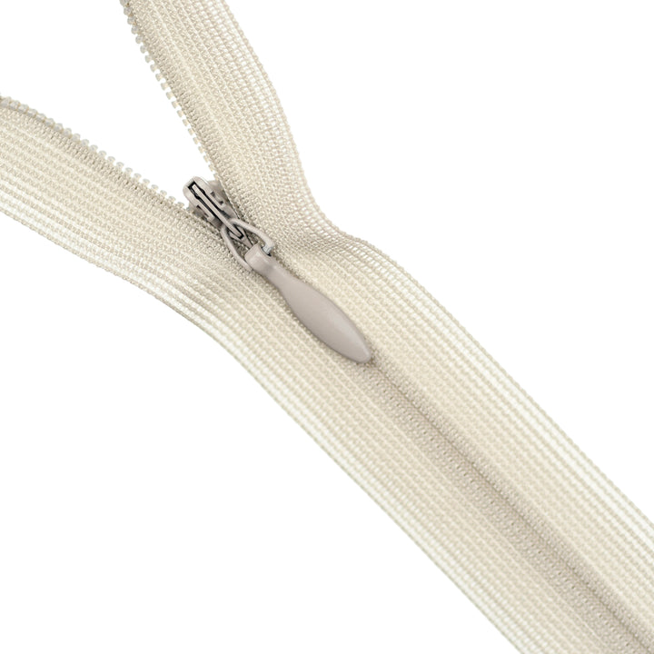 YKK INVISIBLE MESH ZIP COL 832 LINEN