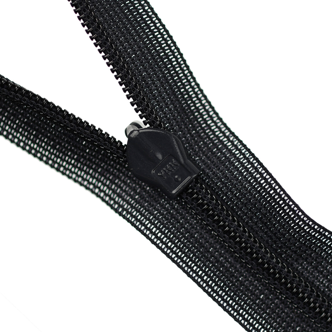 YKK INVISIBLE MESH ZIP COL 071 MIDNIGHT