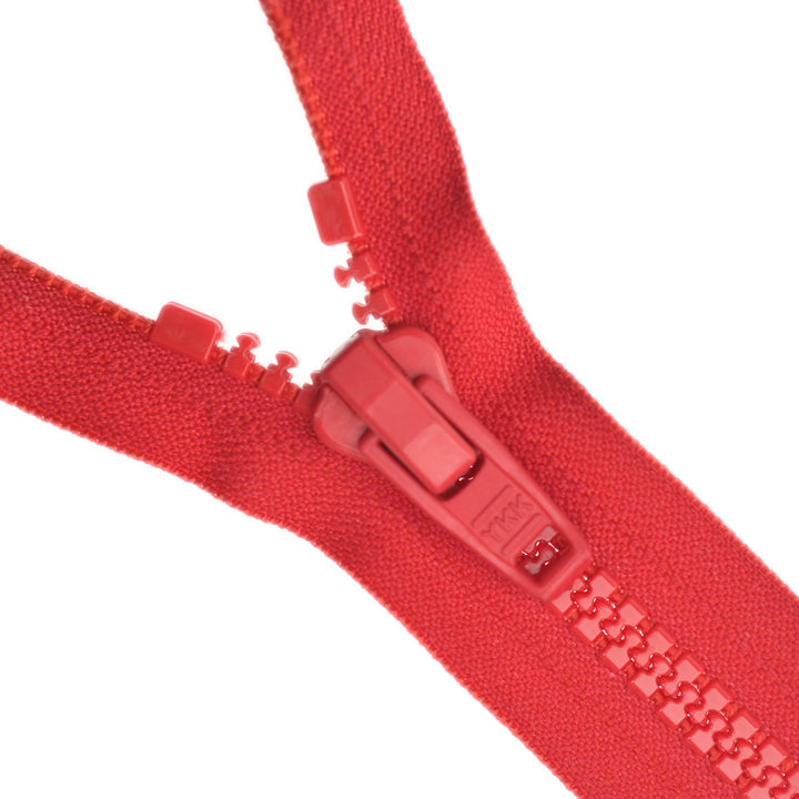 YKK VISLON OPEN-END ZIP NO.10 COL 519 RED