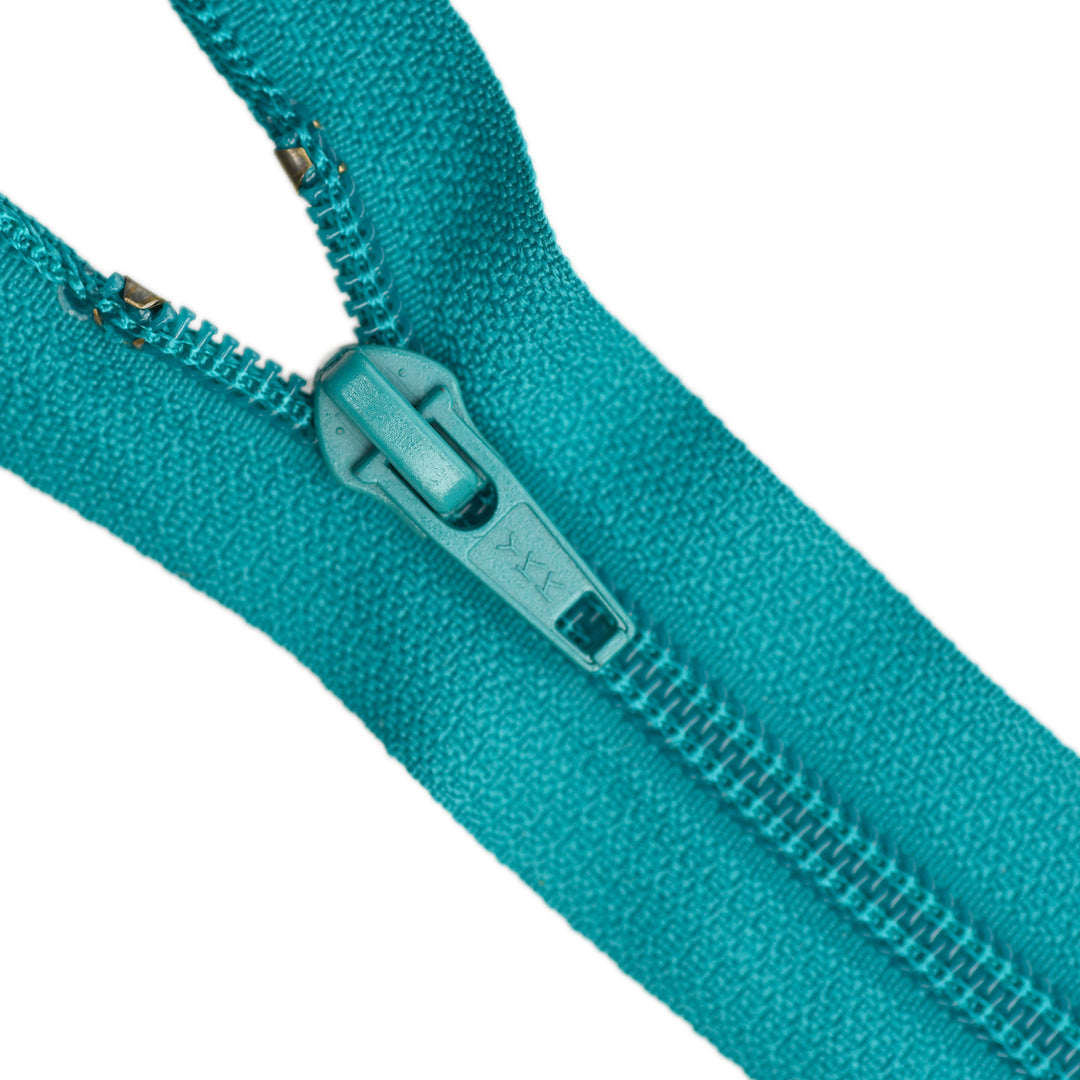 YKK NYLON OPEN-END ZIP NO.5 COL 906 RICH TURQUOISE