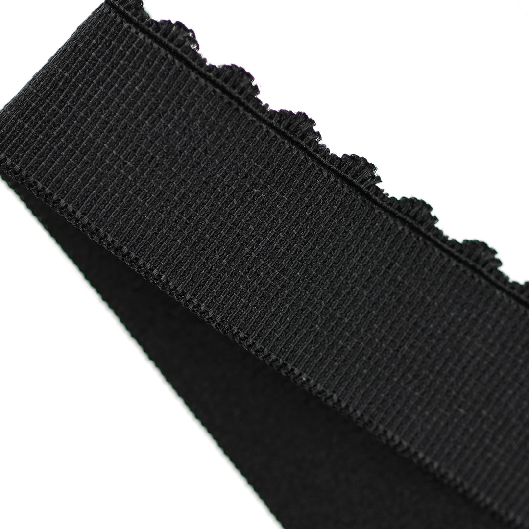 FORMLINE SCALLOPED ELASTIC BLACK