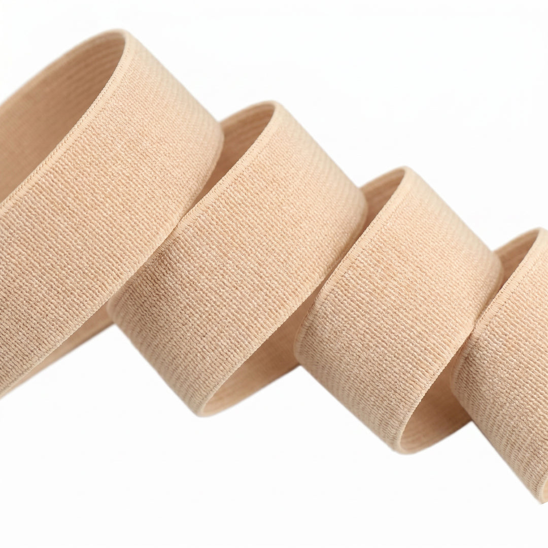 NON-ROLL WAISTBAND ELASTIC NEUTRAL (NUDE)