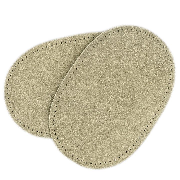 AUSTRALIAN-MADE SUEDE ELBOW PATCHES COL BEIGE