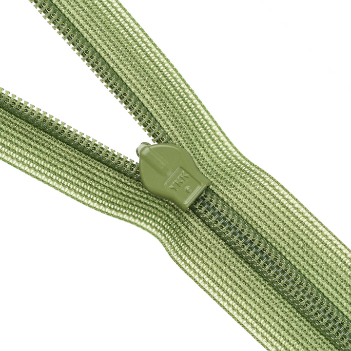 YKK INVISIBLE MESH ZIP COL 064 PALM LEAF