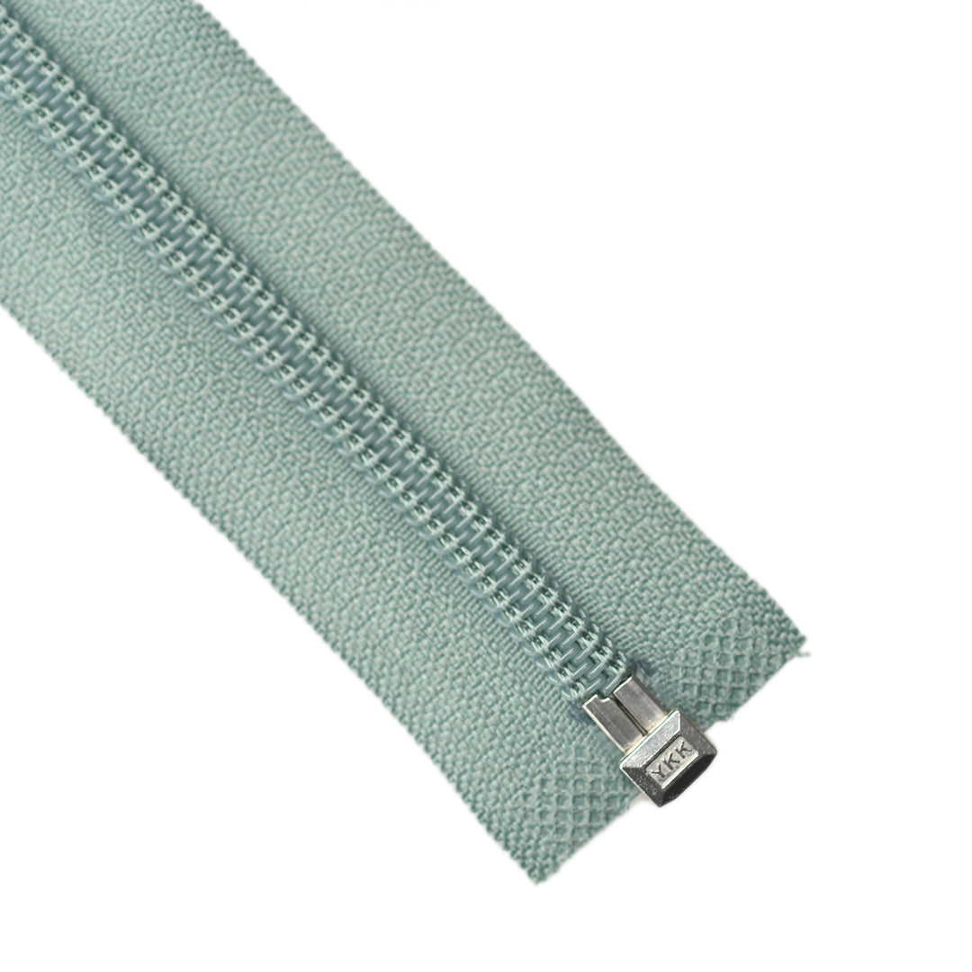 YKK NYLON OPEN-END ZIP NO.5 COL 911 EUCALYPTUS