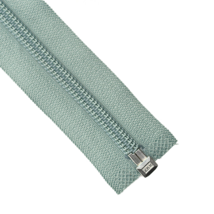 YKK NYLON OPEN-END ZIP NO.5 COL 911 EUCALYPTUS