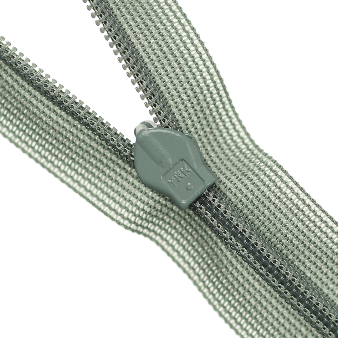 YKK INVISIBLE MESH ZIP COL 562 GUM LEAF
