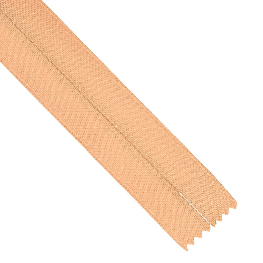 HEAVY-DUTY INVISIBLE ZIP COL 167 CARAMEL