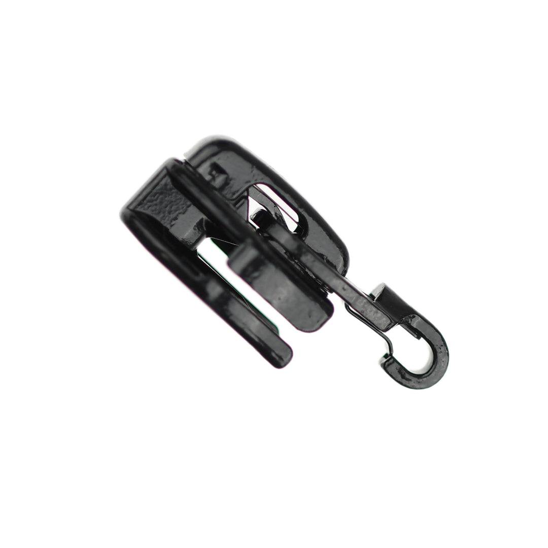 CRAMPER SLIDER FOR YKK NYLON COIL ZIPS - BLACK