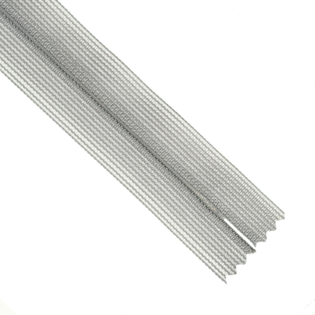 YKK INVISIBLE MESH ZIP COL 181 CONCRETE GREY