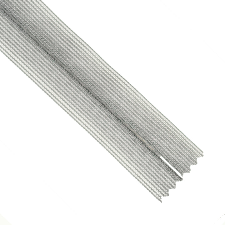 YKK INVISIBLE MESH ZIP COL 181 CONCRETE GREY