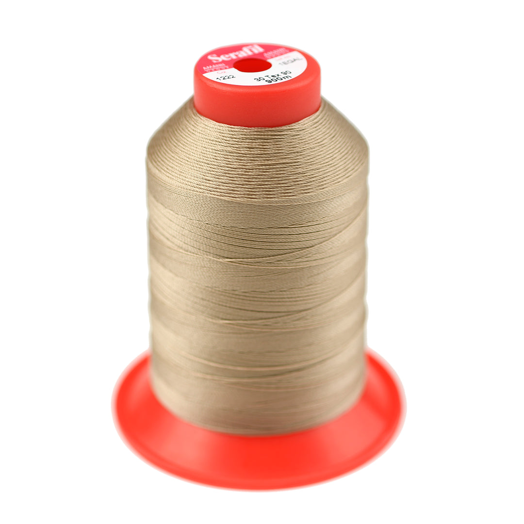 SERAFIL TKT 30 THREAD FOR LEATHER & THICK FABRICS COL 1222