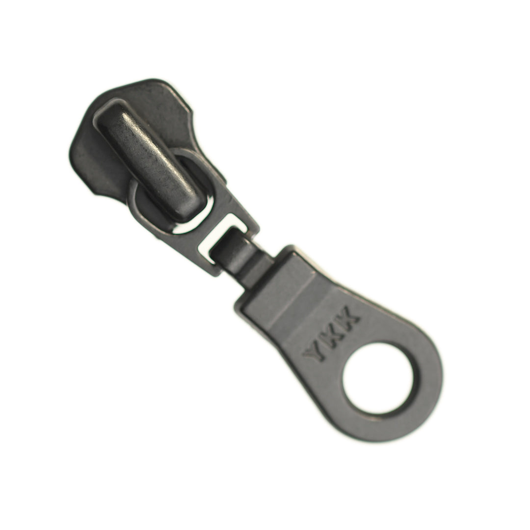 DONUT-DROP FOR YKK METAL ZIPS - BLACK OXY