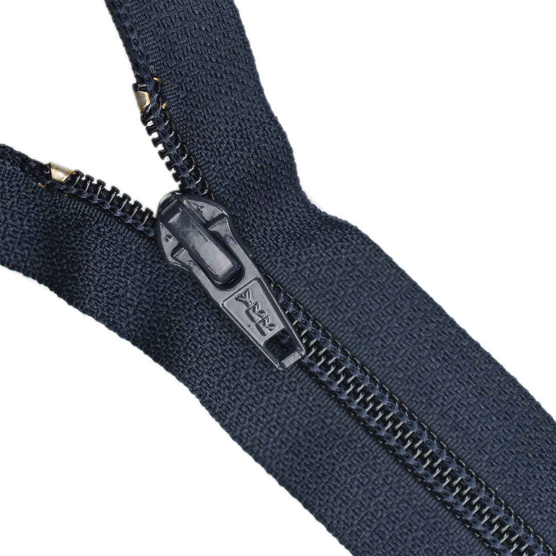 YKK NYLON OPEN-END ZIP NO.5 COL 233 DARK NAVY