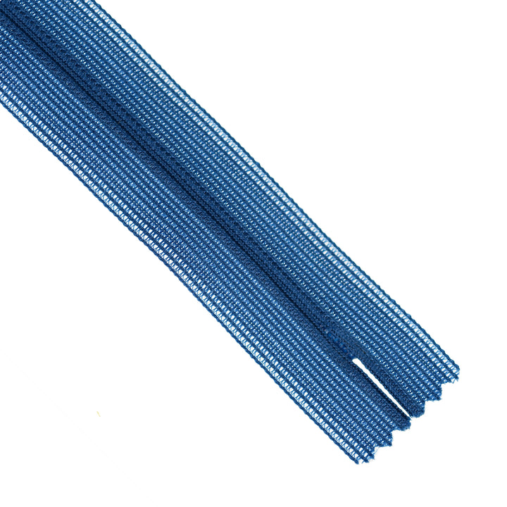 YKK INVISIBLE MESH ZIP COL 558 FRENCH BLUE