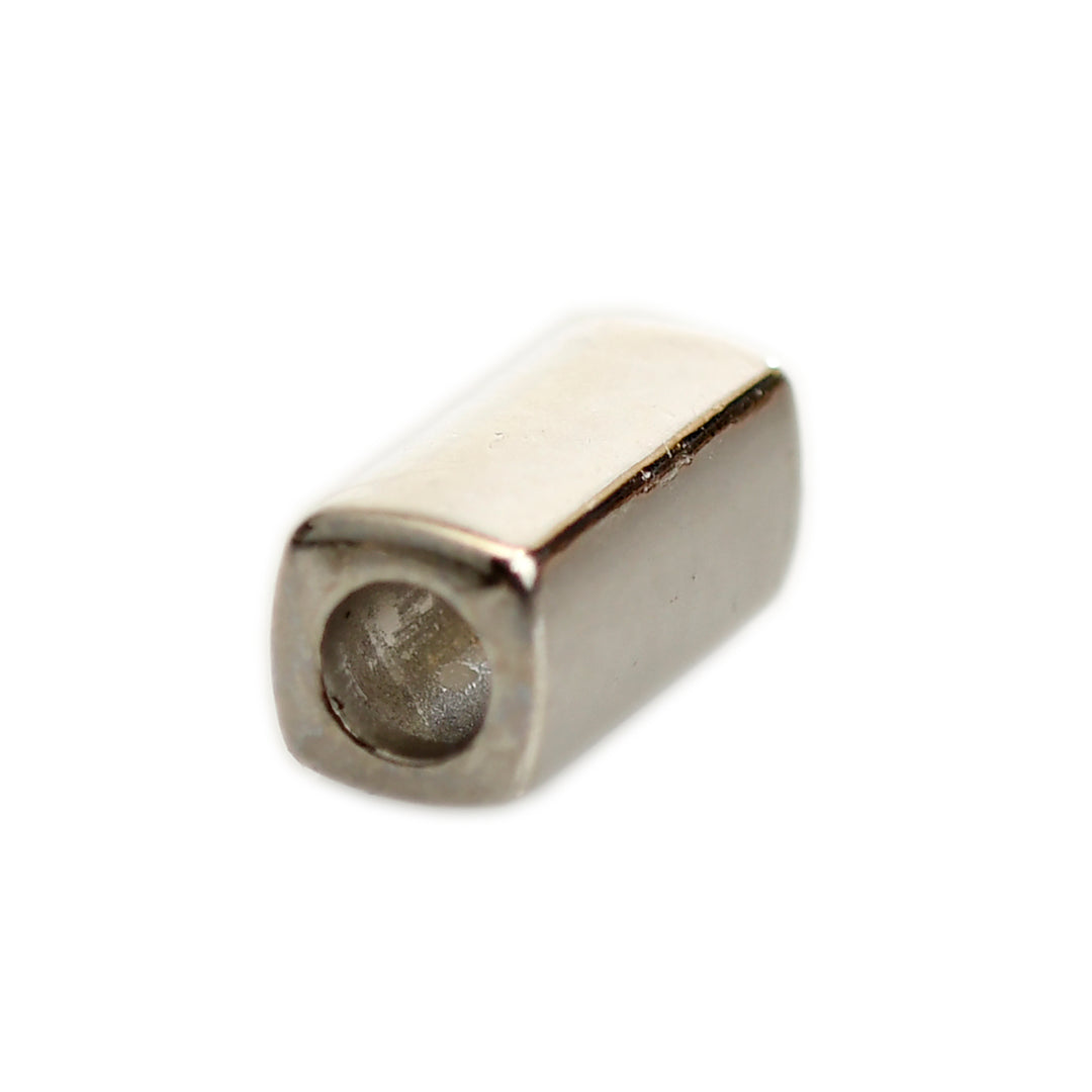 DIE-CAST METAL TUBE CORD-END SILVER
