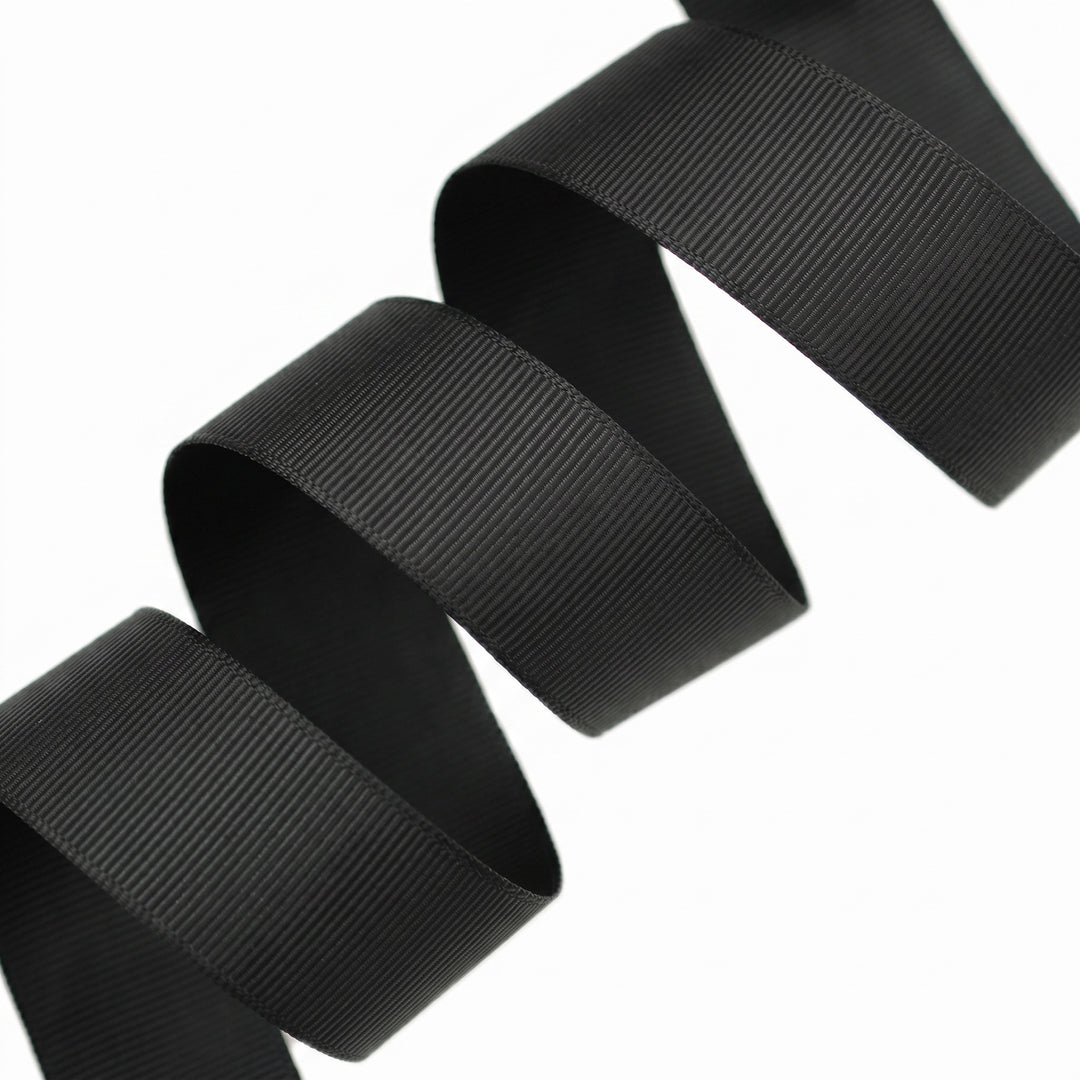 CLASSIC GROSGRAIN RIBBON - BLACK