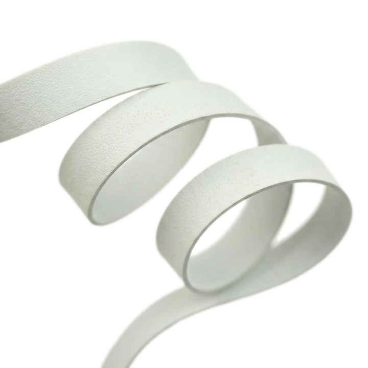 GIRFLEX ELASTICISED RUBBER TAPE FOR STRETCH FABRICS WHITE