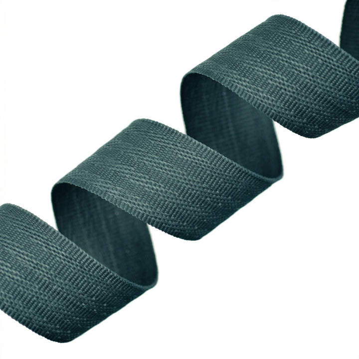 POLY HERRINGBONE TAPE CERULEAN