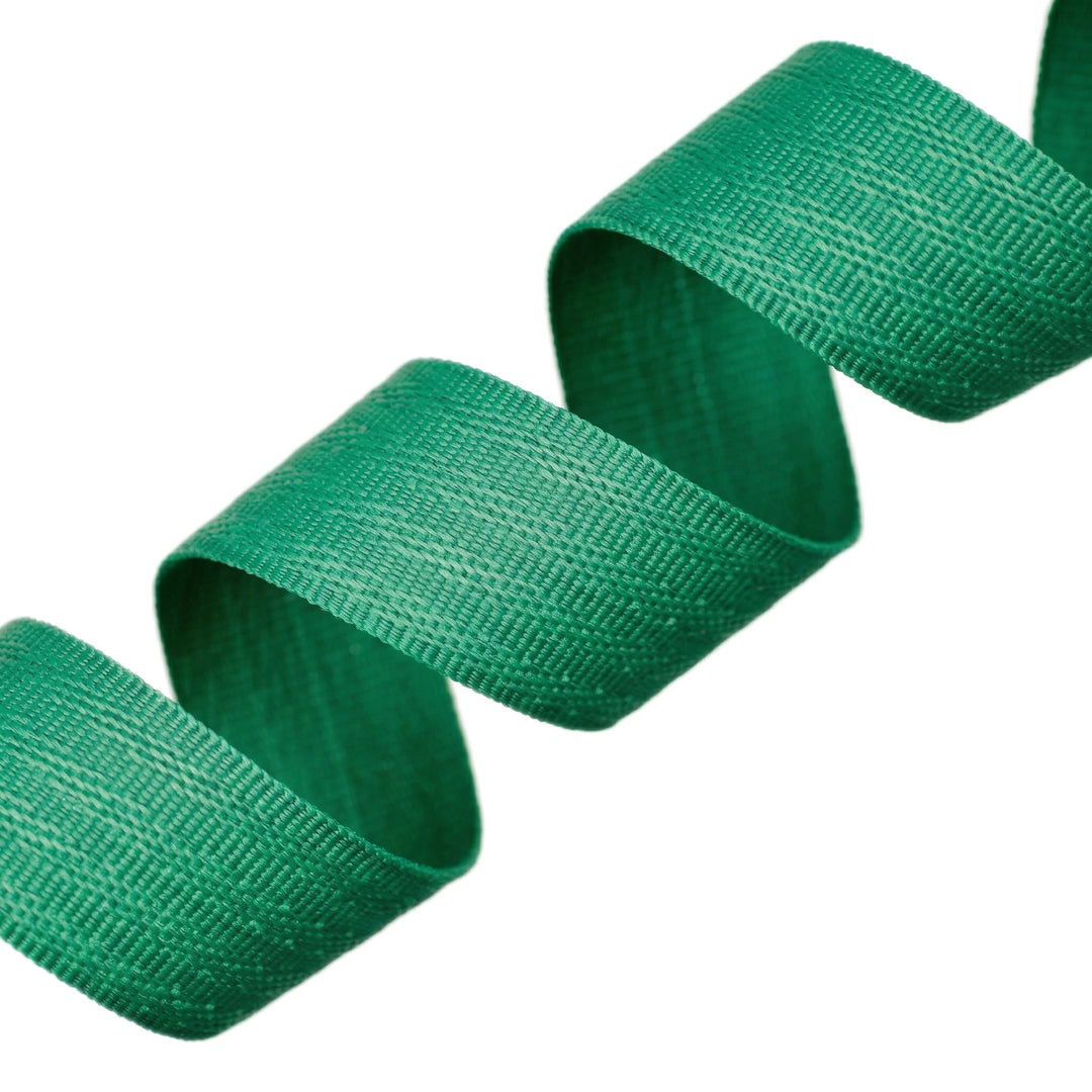 POLY HERRINGBONE TAPE EMERALD