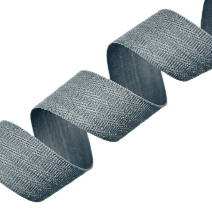 POLY HERRINGBONE TAPE GREY