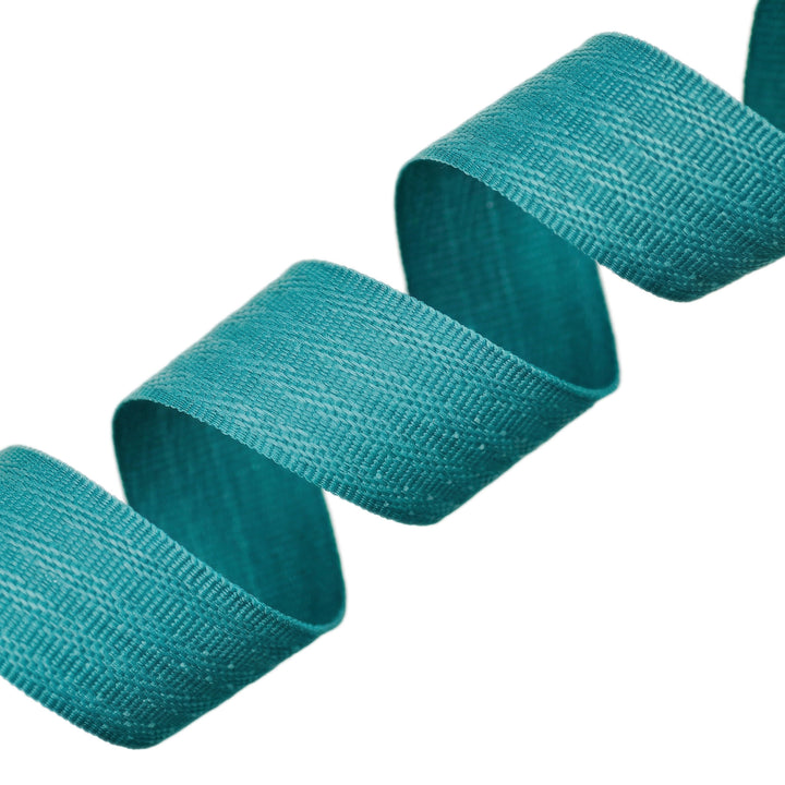 POLY HERRINGBONE TAPE TURQUOISE