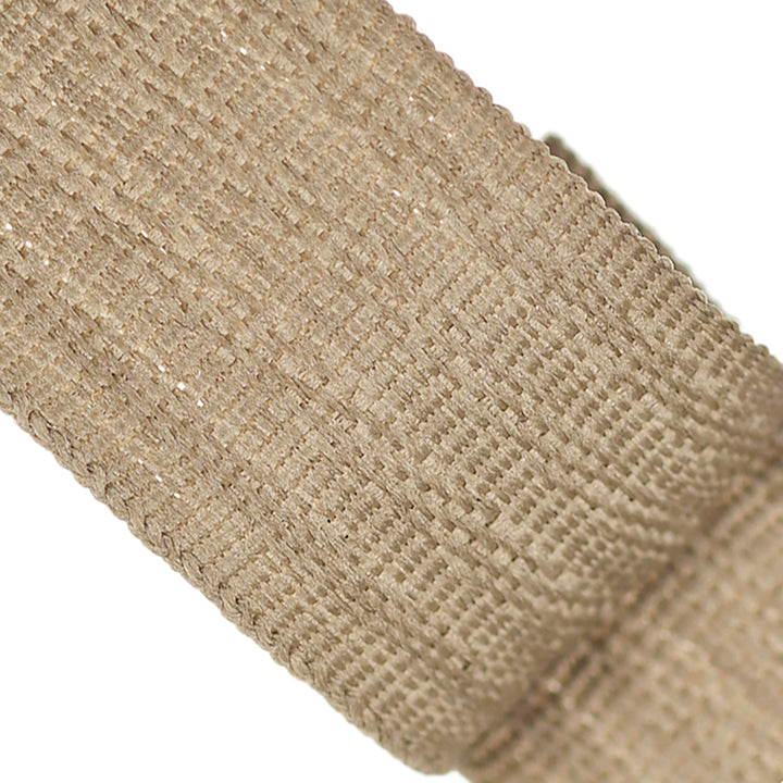 POLY HERRINGBONE TAPE MOCHA