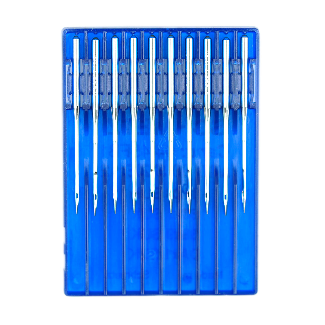 MEDIUM BALL-POINT DOUBLE LOCKSTITCH MACHINE NEEDLES CANU 04:45FB1