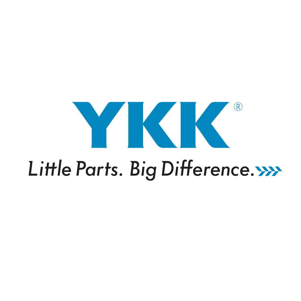 YKK logo with tagline 'Little Parts. Big Difference.' on a white background