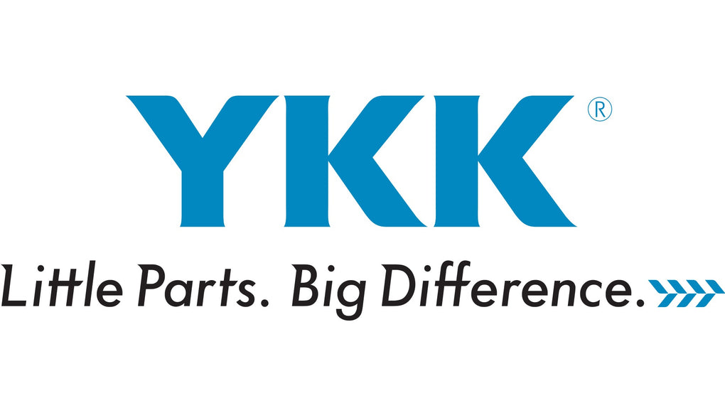 YKK logo with tagline 'Little Parts. Big Difference.' on a white background