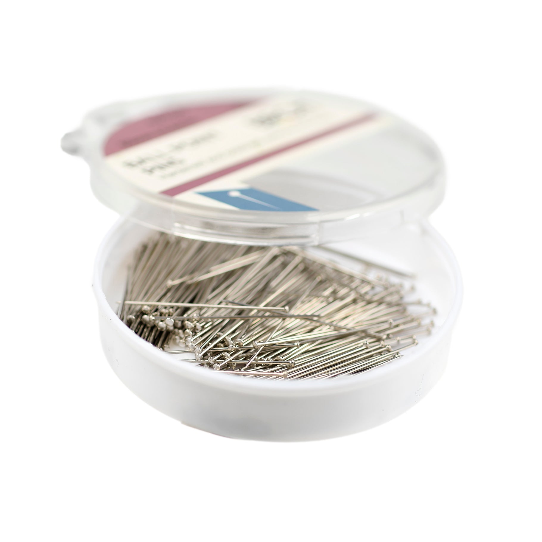 30mm Hardened Steel Ball-Point Pins 0.6mm 25G Pack – JackStock Haberdashery