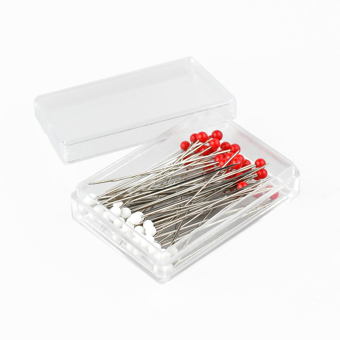 35MM FINE GLASS HEAD PINS FOR STRETCH FABRICS 0.60MM BOX 60 – JackStock ...