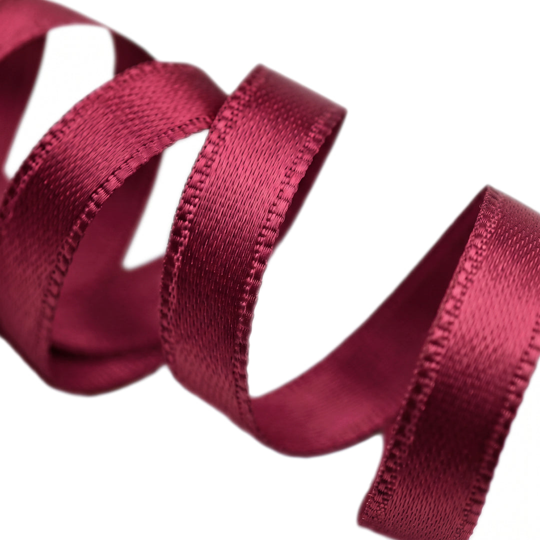 DOUBLE-SIDED SATIN RIBBON - MAGENTA