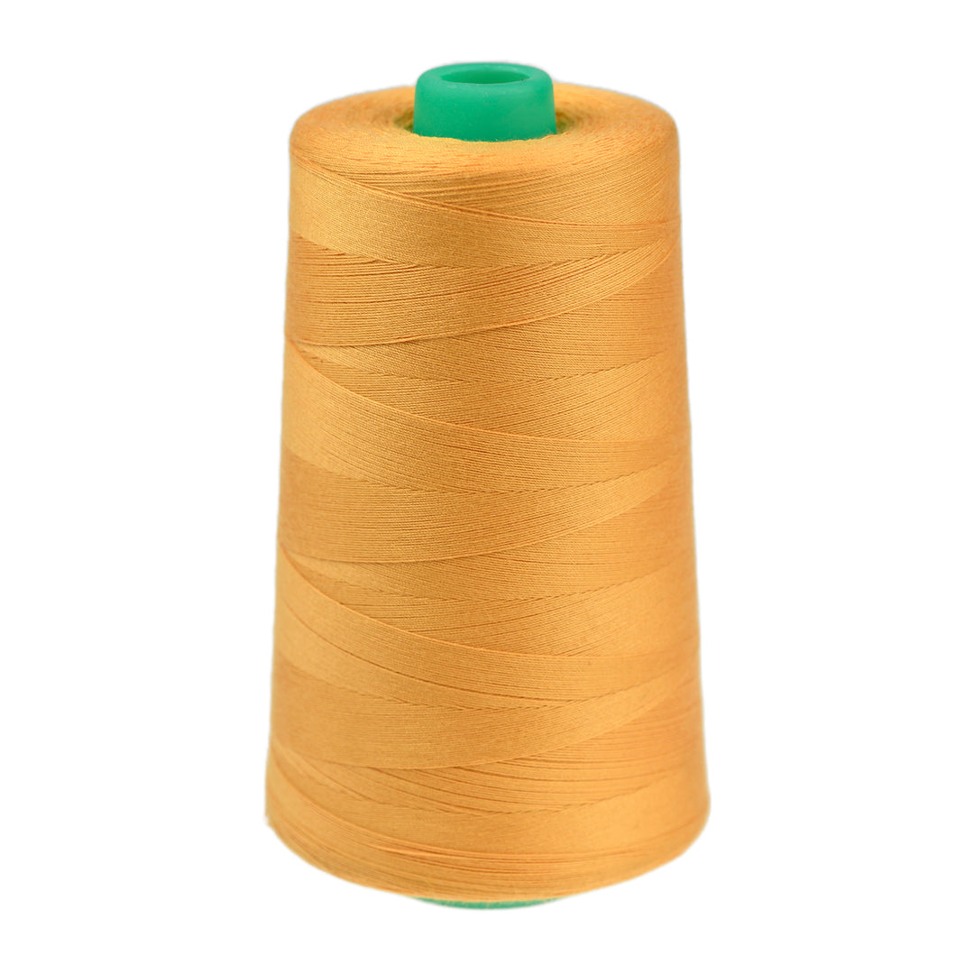 SPUN-POLYESTER TKT36 TOPSTITCHING THREAD 5000M YELLOW