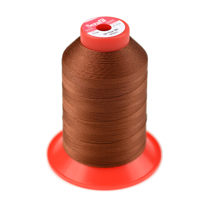SERAFIL TKT 30 THREAD FOR LEATHER & THICK FABRICS COL 0196