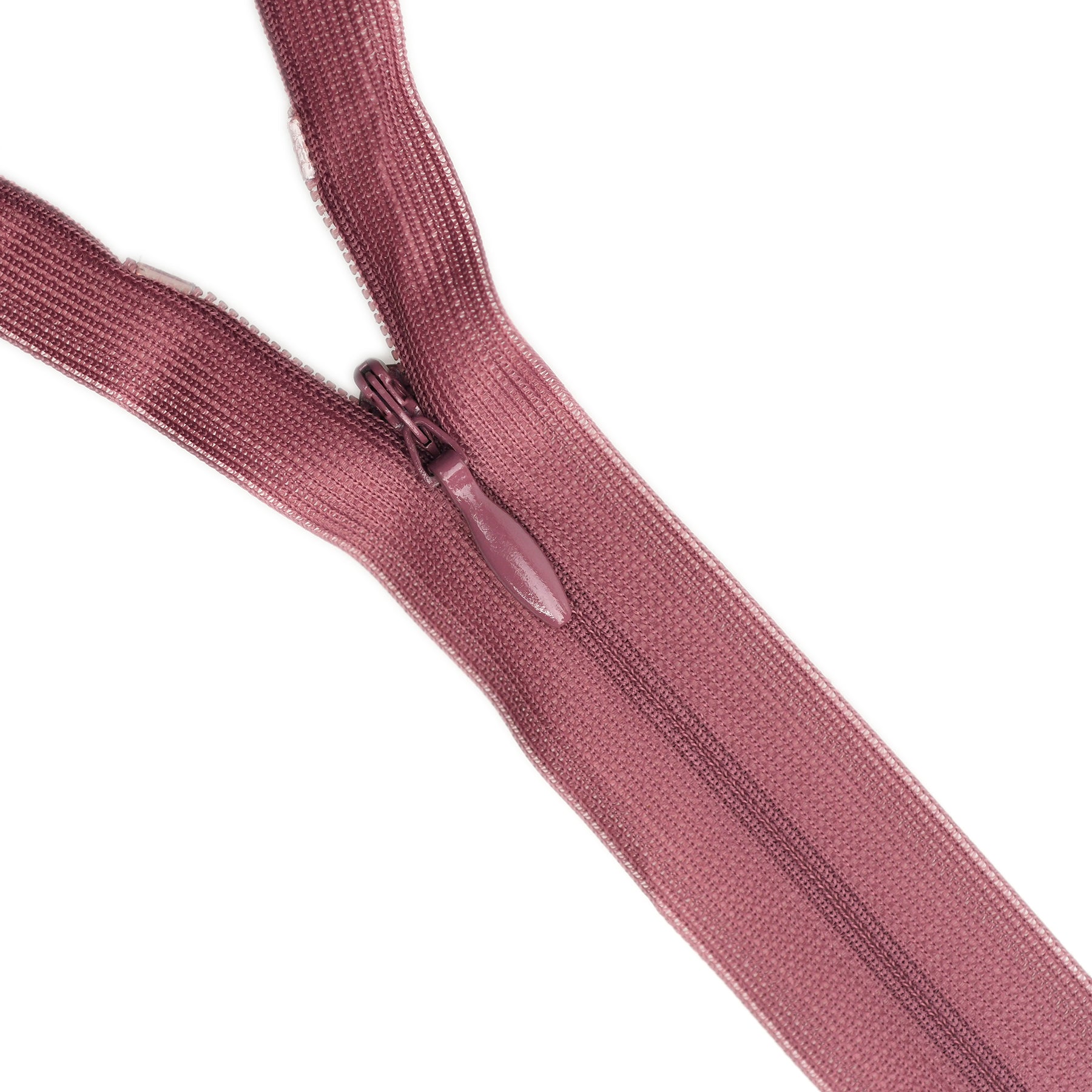 40cm Raspberry Invisible Zip Invisible Zipper Col 269 – JackStock Haberdashery