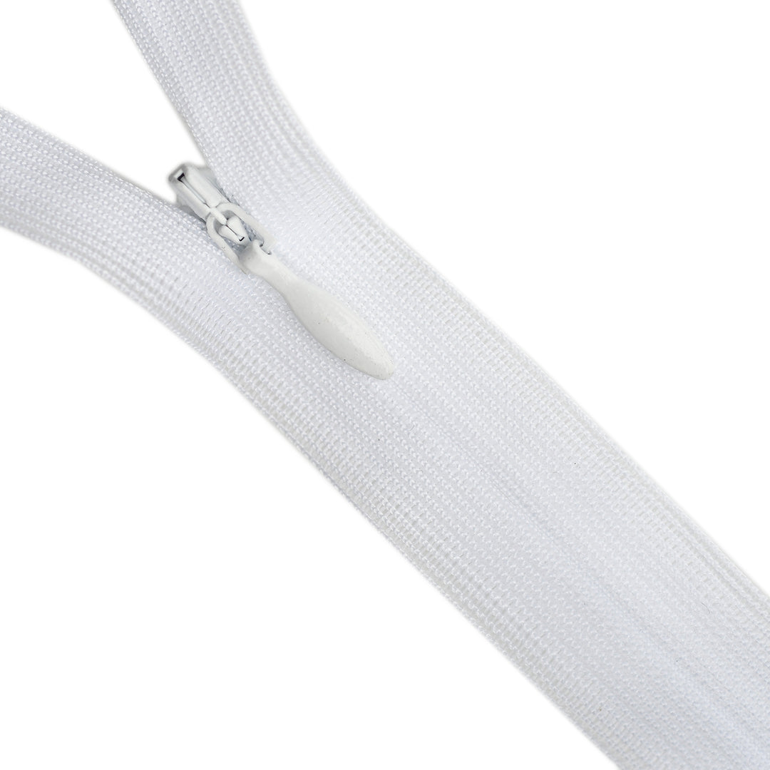 Clear Invisible Zip Invisible Zipper Col White – JackStock Haberdashery