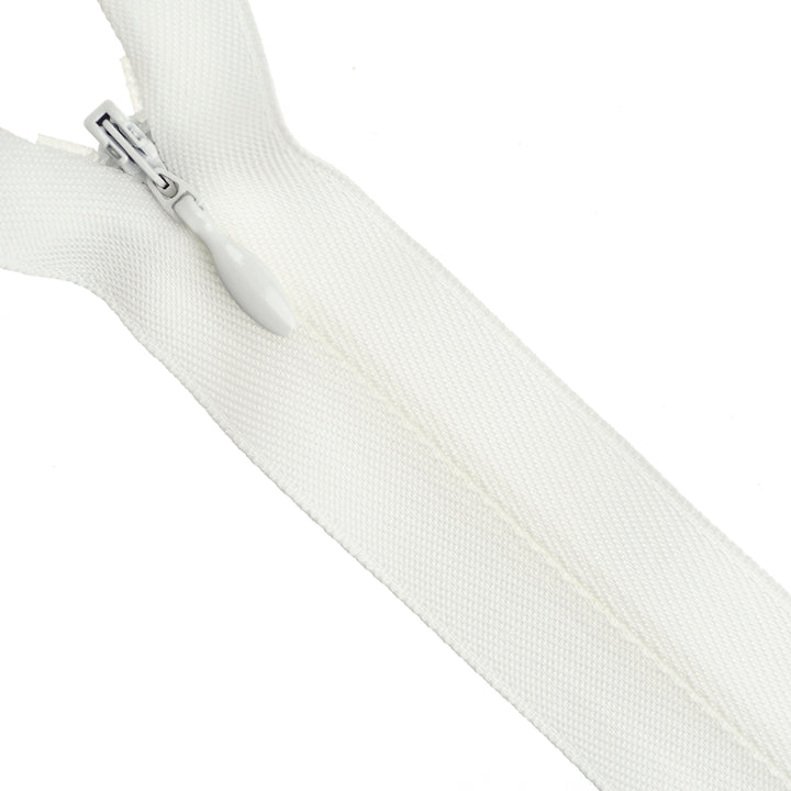HEAVY-DUTY INVISIBLE ZIP COL 030 OFF-WHITE/ LIGHT IVORY