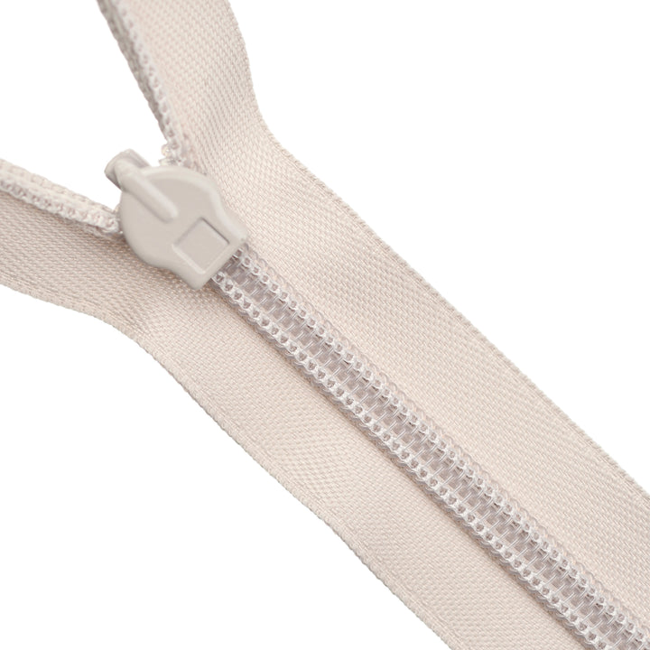 HEAVY-DUTY INVISIBLE ZIP COL 186 OYSTER