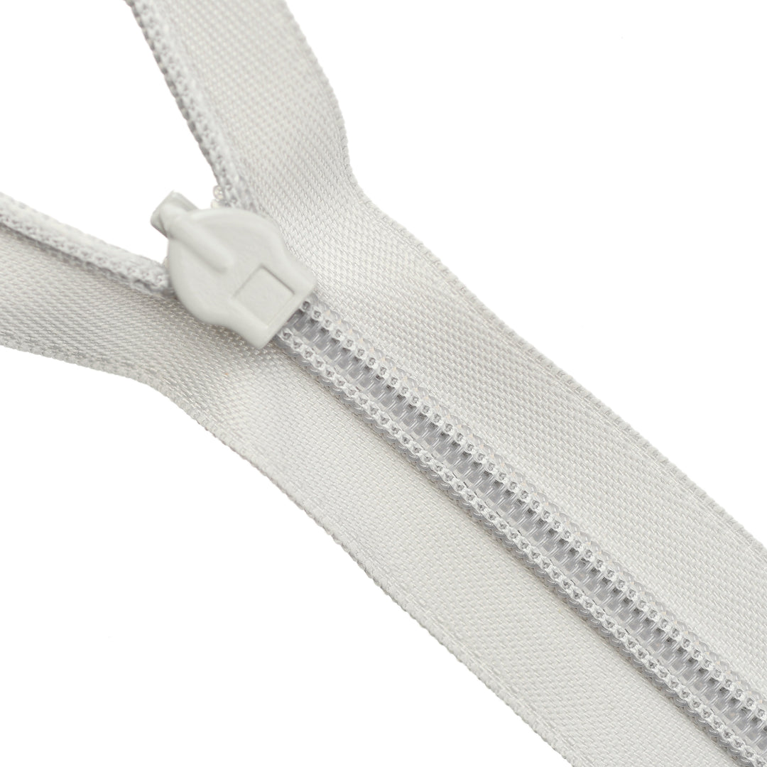 HEAVY-DUTY INVISIBLE ZIP COL 316 PALE GREY